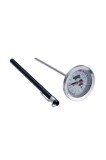 Termometru pentru carne cu sondă, oțel inoxidabil, 0-120 &deg;C, gradație pentru diferite tipuri de carne