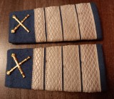 C3 - Grade militare plutonier adjutant principal artilerie antiaeriana bleumarin