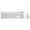 Kit Tastatura Mouse Wireless Rebeltec WhiteRun, Alb