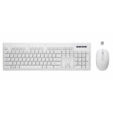 Cumpara ieftin Kit Tastatura Mouse Wireless Rebeltec WhiteRun, Alb