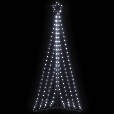 Gossi lumina pentru brad de craciun 339 led-uri alb rece 187 cm foto