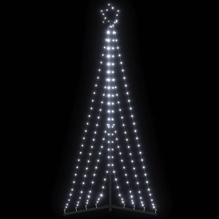 Gossi lumina pentru brad de craciun 339 led-uri alb rece 187 cm