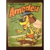 Gellu Naum - Amedeu, cel mai cumsecade leu (desene: N. Nobilescu) (uzată, vezi descriere)