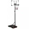vidaXL Suport coș de baschet, transparent, 216-250 cm, policarbonat