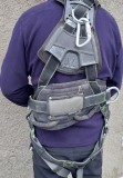 Echipament complet pentru alpinism.