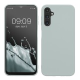 Husa Kwmobile pentru Samsung Galaxy A14 5G, Verde deschis, Silicon, KWM0000195F011C, Carcasa
