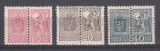 ROMANIA 1945 TIMBRE STATISTICE MIHAI VITEAZUL SI STEFAN CEL MARE SERIE STARE MNH