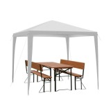 Cort pavilion pentru gradina,curte,evenimente 3 x 4 m,alb