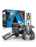 Set 2 leduri H7 Canbus pentru far auto, putere 120W, luminozitate 22.000 Lm, 12-24V