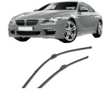 Cumpara ieftin Set stergatoare auto BMW Seria 6 Coupe (F13) 2011-2017, pentru parbriz, Valeo Silencio