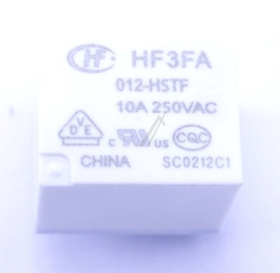 12VDC 10A-277VAC RELAIS, 1 SCHLIESSER, HF3FA HF3FA/012-HSTF HONGFA foto