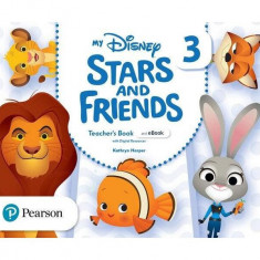 My Disney Stars and Friends Pre A1, Level 3, Teacher's Book with eBook and Digital Resources - Paperback brosat - Kathryn Harper - Pearson