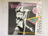 Rod stewart absolutely live 1982 album dublu disc vinyl 2 lp muzica pop rock warner bros cu insert NM/VG+, Warner Records