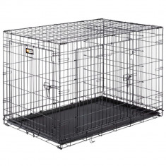 Ferplast Cușcă pentru câini Dog-Inn 105, gri, 108,5x72,7x76,8 cm