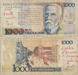 1988 , 1,000 cruzados ( P-213b ) - Brazilia