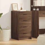 VidaXL Dulap, stejar maro, 40x41x75 cm, lemn prelucrat