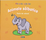 Animale sălbatice. Carte de colorat - Paperback - Victoria Raţă - Prut