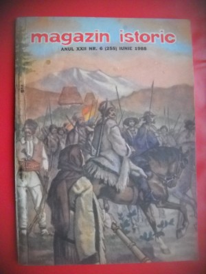 HOPCT REVISTA MAGAZIN ISTORIC NR 6 [ 255] 1988 foto
