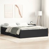 Cumpara ieftin Cadru de pat, negru, 160x200 cm