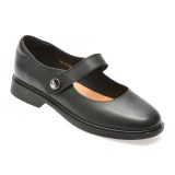 Pantofi GRYXX negri, 1012C25, din piele naturala