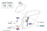 Balama usa Toyota Corolla (E210), 07.2018-, montare spate, dreapta, OE, 68770-02080
