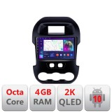Navigatie Ford Ranger C-245 Android Octa Core Ecran 2K QLED GPS 4G 4+32GB 360 KIT-245+EDT-E409-2K CarStore Technology