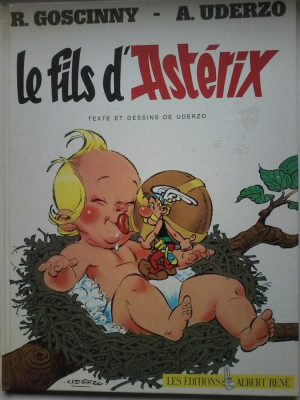 R. Goscinny, A. Uderzo - Le Fils d&amp;#039;Ast&amp;eacute;rix (editie princeps -oct.1983) B.D. foto