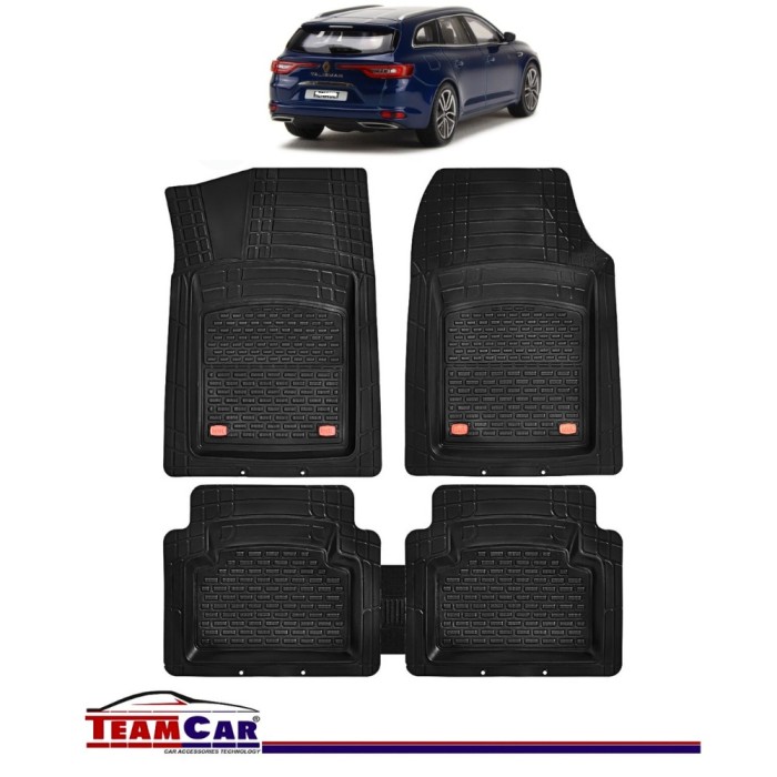 Covorașe Auto TeamCar&reg; Tip Tăviță Compatibile Renault Talisman I (2015&ndash;2022) - Combi