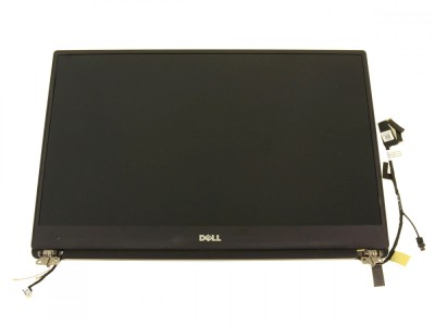 Ansamblu Display complet Laptop, Dell, XPS 13 9350, 9360, P54G, 0P2HPR, P2HPR, rezolutie FHD 1920x1080, non touch, argintiu foto