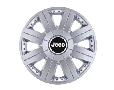 Set 4 capace roti Cosmos cromat R15, pentru gama auto Jeep foto
