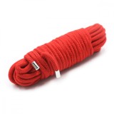Sfoara bondage Metal Ends 10m Red