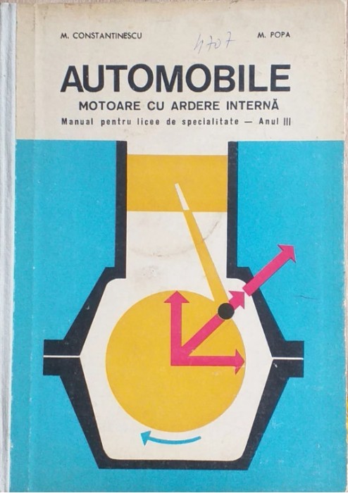 Manual AUTOMOBILE ptr licee de specialitate M. Constantinescu M. Popa T8 tehnic