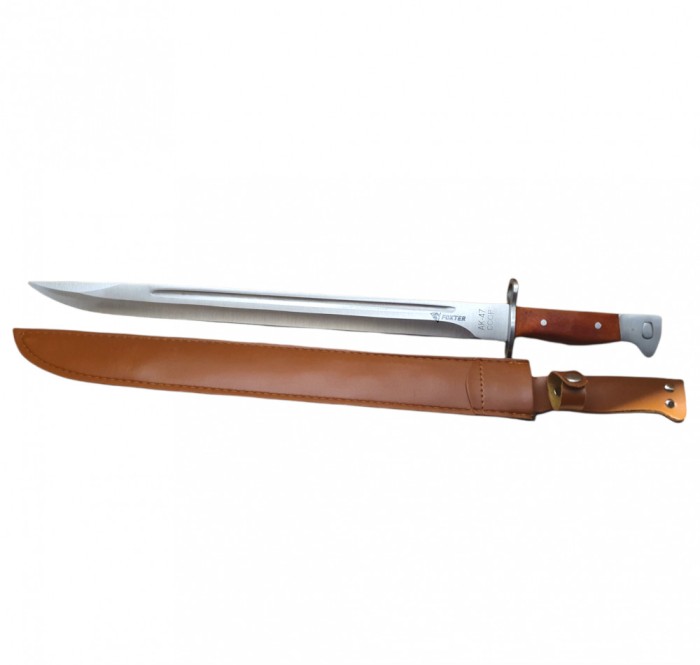 Cutit tactic militar, baioneta Foxter AK-47, 51 cm, teaca