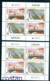2018 - Romania,LP.2188 e,Mi.Bl.731 I+II,EUROPA,Poduri,colite,Nestampilat .