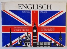 ENGLISCH SCHNELL und EINFACH ( ENGLEZA RAPID SI SIMPLU ) , CURS PENTRU VORBITORII DE GERMANA , ANII &#039;2000