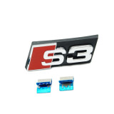 Emblema S3 grila fata Audi, prindere cu cleme