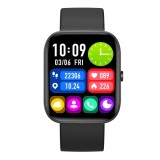 Cumpara ieftin Smartwatch iSEN C08, Negru, Curea TPU Neagra, 1.91 TFT, Ritm Cardiac, Tensiune Arteriala, Oxigen in Sange (SpO2), Moduri Sport, Notificari Apeluri Mes