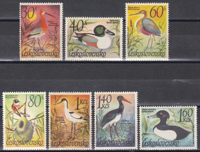 Cehoslovacia 1967 - Păsări de apă, MNH