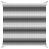 vidaXL P&acirc;nză de umbră Antracit și Alb 5 x 5 m HDPE 42032754