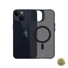 Husa MagSafe pentru Apple iPhone 14 / 13 3MK Smoke MagCase Neagra