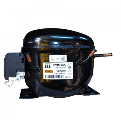 Compresor Frigorific ZEL ZANUSSI, HVM75AA LBP, 220-240V, 1/8 CP, Freon R600a foto