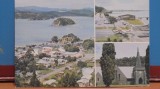 NOUA ZEELANDA -PALHIA, NORTHLAND - 3 VEDERI DIN ORAS CU IMPREJURIMI- 24/15 mm -