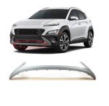 Bandou bara fata HYUNDAI KONA, 08.2020-08.2023, gri/silver; inferior,