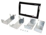 Cadru Radio 2 DIN Negru Luciu PER.PIC pentru Citro&euml;n, Fiat, Peugeot
