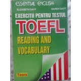 EXERCITII PENTRU TESTUL TOEFL-ELIZABETH DAVY, KAREN DAVY-257471