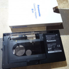 Adaptor caseta Svhs Panasonic VW-TCA7E /Vhs-c to VHS