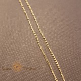 Cumpara ieftin Lant , zLuminor, , finete si stralucire pura in aur 18K - 50 cm