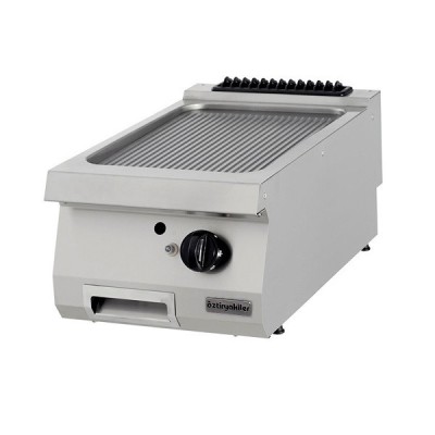 Gratar-Grill profesional de banc-striat-GAZ-40x70cm foto