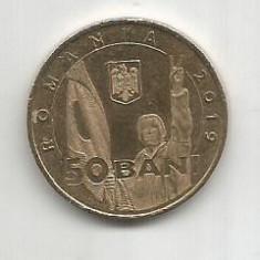 No(4) moneda-ROMANIA- 50 bani 2019- Revolutia romana din decembrie1989`