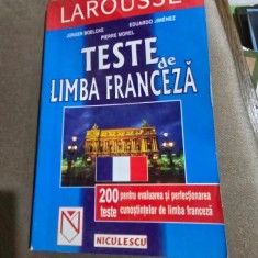 Teste de Limba Franceza - Jurgen Boelcke, Eduardo Jimenez, Pierre Morel